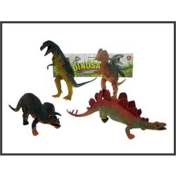 Dinozaury 4 sztuki 24cm 2078A HIPO   cena za opakowanie (HHB01) - 1