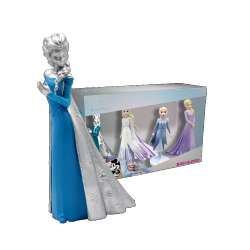 BULLYLAND 13415 Frozen - Elsa - zestaw 4 figurek w pud. - 1
