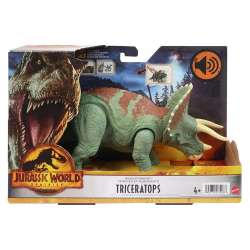 Jurassic World dinozaur z dżwiękami Triceratops - 1