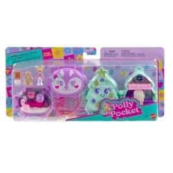Polly Pocket Świąteczny zestaw kompaktowy 2-pak - 1