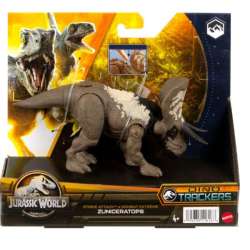 Jurassic World Nagły atak Dinozaur Zuniceratops ruchoma figurka HLN66 HLN63 MATTEL (HLN63 HLN66) - 1