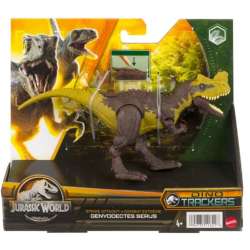 Jurassic World Nagły atak Dinozaur Genyodectes Serus ruchoma figurka HLN65 HLN63 MATTEL (HLN63 HLN65) - 1