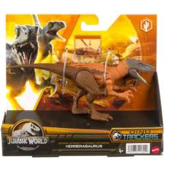 Jurassic World Nagły atak Dinozaur Herrerasaurus ruchoma figurka HLN64 HLN63 MATTEL (HLN63 HLN64) - 1