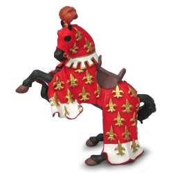 Papo 39257 Koń czerwonego księcia Filipa  13,5x5,8x8,2cm - 2