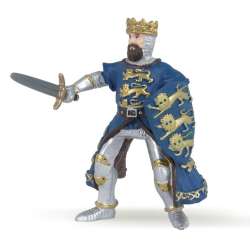 Papo 39329 Król Ryszard niebieski  6x3,4x8,3cm - 2