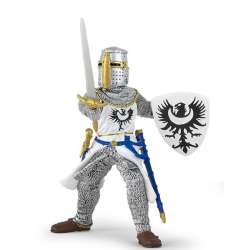 Papo 39946 Rycerz biały z mieczem   7,8x6,5x10,4cm - 2