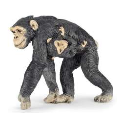 Papo 50194 Szympansica z młodym   6x3x5cm - 9