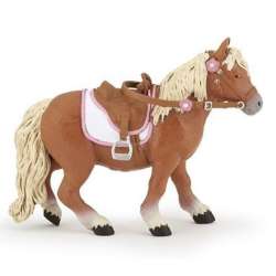 Papo 51559 Kucyk Shetlandzki osiodłany  9x6,5x3cm (PAPO 51559) - 3