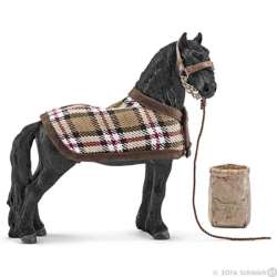 Schleich 42269 Zestaw do pielęgnacji Koń fryzyjski (GXP-527620) - 3
