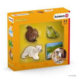 Schleich 42474 Figurki + karty -zwierzęta dzikie (SLH 42474) - 3