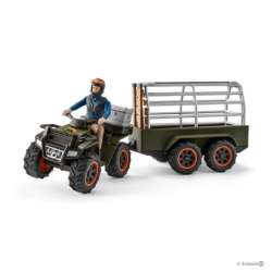 Schleich 42351 Kład z przyczepą i strażakiem (SLH 42351) - 2