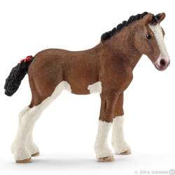 Schleich 13810 Źrebię rasy Clydesdale (GXP-527115) - 1