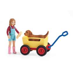 Schleich 42543 Wózek dla psów Farm World (SLH 42543) - 1