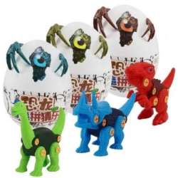 Figurka dinozaur do skręcania w jajku MIX - 1