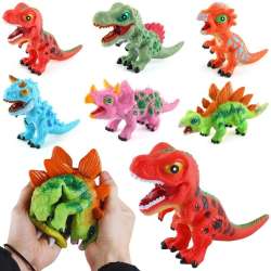 Dinozaury gumowe MIX - 1