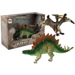 Dinozaury 2szt Stegosaurus, Pteranodon - 1