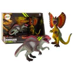 Figurki dinozaurów Spinozaur Dilofozaur 2el - 1