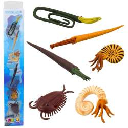 Zestaw mini figurki morskie stworzenia 6-9cm 6szt - 1