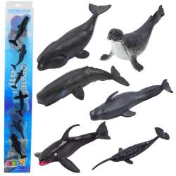 Zestaw mini figurek zwierzęta morskie 6-8cm 6szt - 1