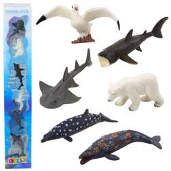 Zestaw mini figurki zwierzęta morskie 6-8cm 6szt - 1
