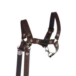 Kantar dla Hobby Horse wodze ekoskóra brązowy - 1