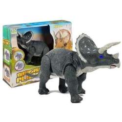 Triceratops na baterie szary - 1