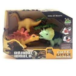 Zestaw dinozaurów 3 figurki - 1