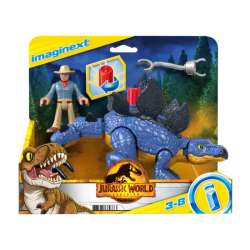 Fisher-Price Jurassic World Imaginext Stegozaur & Dr.Grant GVV64 MATTEL (GVV65 GVV64) - 1