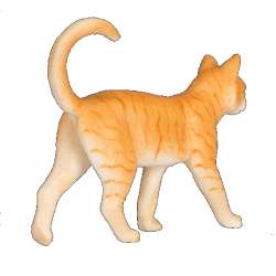 Animal Planet 7283 kot Ginger Tabby  8x2x6,25cm - 2