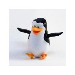 FIGURKA PINGWINY Z MADAGASKARU -SZEREGOWY  5,5x7cm - 1