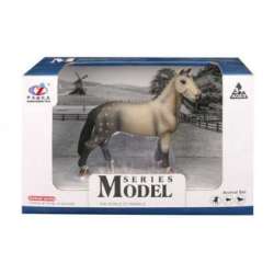 Figurka konia -siwy z cętkami na zadzie 14x11cm w pudełk - 1