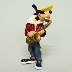 BULLYLAND 14359 Goofy z saksofonem 10cm  DISNEY - 1