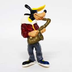 BULLYLAND 14359 Goofy z saksofonem 10cm  DISNEY - 4