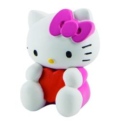 BULLYLAND 53454 HELLO KITTY VALENTYNKA  5cm - 1