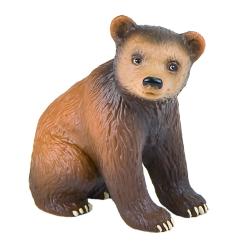 BULLYLAND 63619 Niedźwiedz brunatny młody   6cm - 1