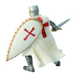 BULLYLAND 80889 RYCERZ KRZYŻACKI LEEROY  7,6cm - 1
