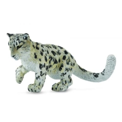 COLLECTA 88497 LEOPARD MŁODY ŚNIEŻNY BAWIĄCY SIĘ ROZM:M (004-88497) - 1