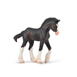 CollectA 88982 źrebię clydesdale maści czarnej (004-88982) - 1