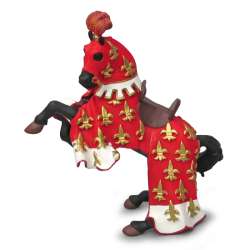 Papo 39257 Koń czerwonego księcia Filipa  13,5x5,8x8,2cm - 1