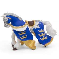Papo 39952 Koń króla Artura niebieski 14x7,5x9,5cm - 1