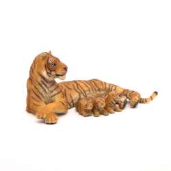 Papo 50156 Tygrysica z młodymi  11,6x12,5x5,8cm (PAPO 50156) - 3