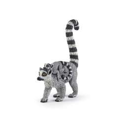 Papo 50173 Lemur z młodym  2x6,3x7,8cm (50173 RUSSELL) - 1