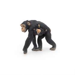 Papo 50194 Szympansica z młodym   6x3x5cm - 6