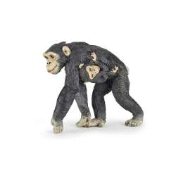 Papo 50194 Szympansica z młodym   6x3x5cm - 1