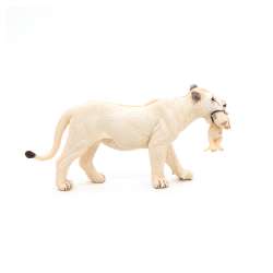 Papo 50203 Biała lwica z młodym  3,5 x 14,5 x 6,5 cm - 2