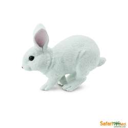 XL Safari Ltd 266629 Biały królik  12x8,25cm - 1