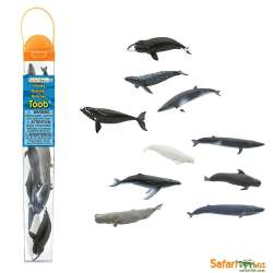 Safari Ltd 100072 Wieloryby w tubie  od 3,25 do 9,5cm - 1