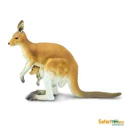 Safari Ltd 100108 Kangur z młodym  12x3,7x8,8cm - 3