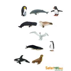 Safari Ltd 100113 Zwierzęta Antarktyki 10szt. w tubie - 2
