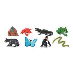 Safari Ltd 100115 zwierzęta lasu tropikalnego mini 8szt. Fun pack - 2